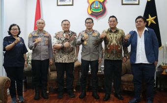 Bawaslu Bali gelar audiensi bersama Wakapolda Bali.