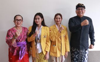 Konsolidasi Demokrasi (Konsoldem) bersama mahasiswa Universitas Pendidikan Nasional di Bawaslu Kabupaten Badung
