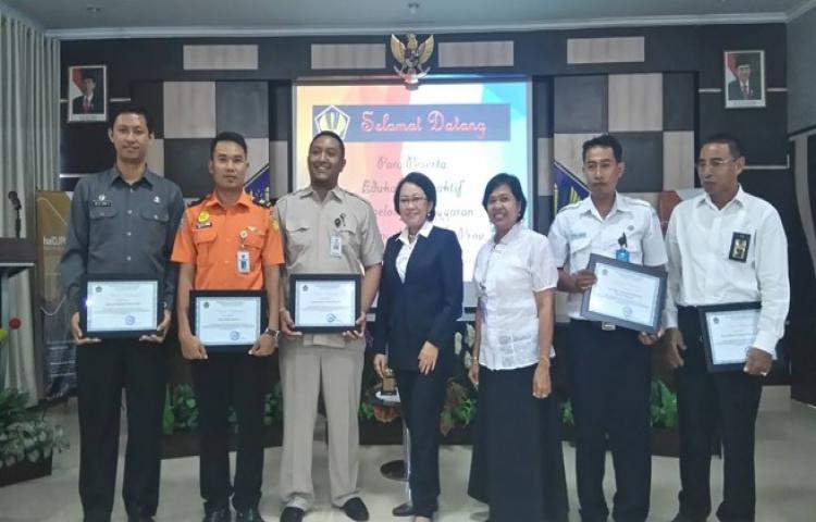 APRESIASI DAN PENGHARGAAN DJPB PROVINSI BALI, BAWASLU BALI RAIH PERINGKAT 6 DARI 309 KEMENTERIAN LEMBAGA