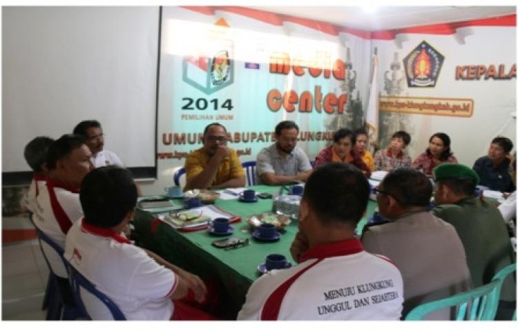 BAWASLU BALI HADIRI ACARA RAPAT KOORDINASI PERSIAPAN PILKADA KLUNGKUNG TAHUN 2018