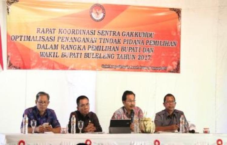 BAWASLU BALI INGATKAN SANKSI BAGI PELANGGARAN TSM DI BULELENG