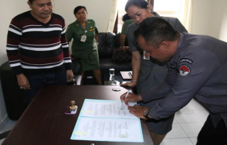 BAWASLU PROVINSI BALI TANDATANGANI MOU PENGELOLAAN ARSIP PENGAWASAN PEMILU DAN PILKADA