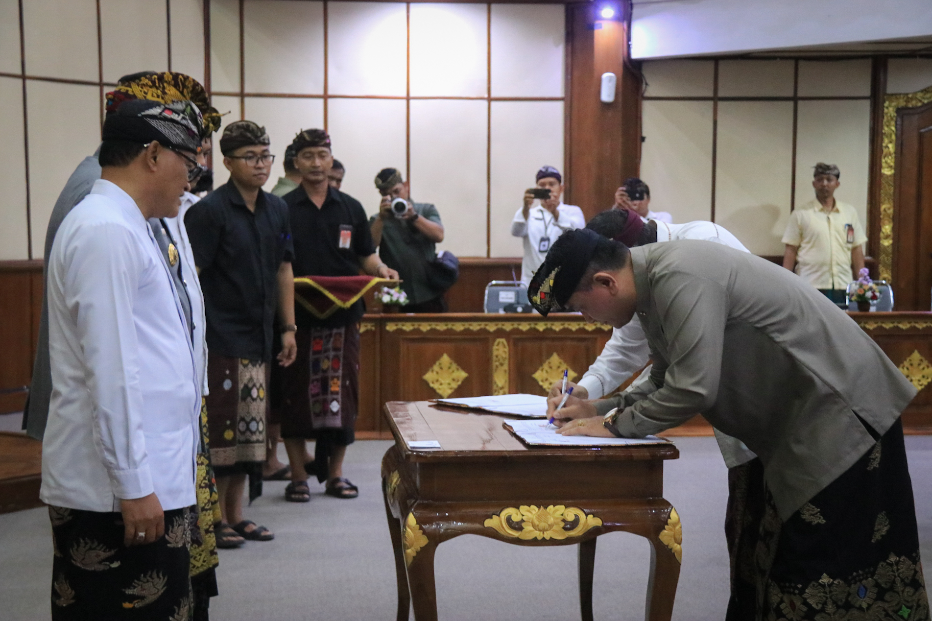 Tok! NPHD Provinsi Bali Resmi Ditandatangani Secara Serentak