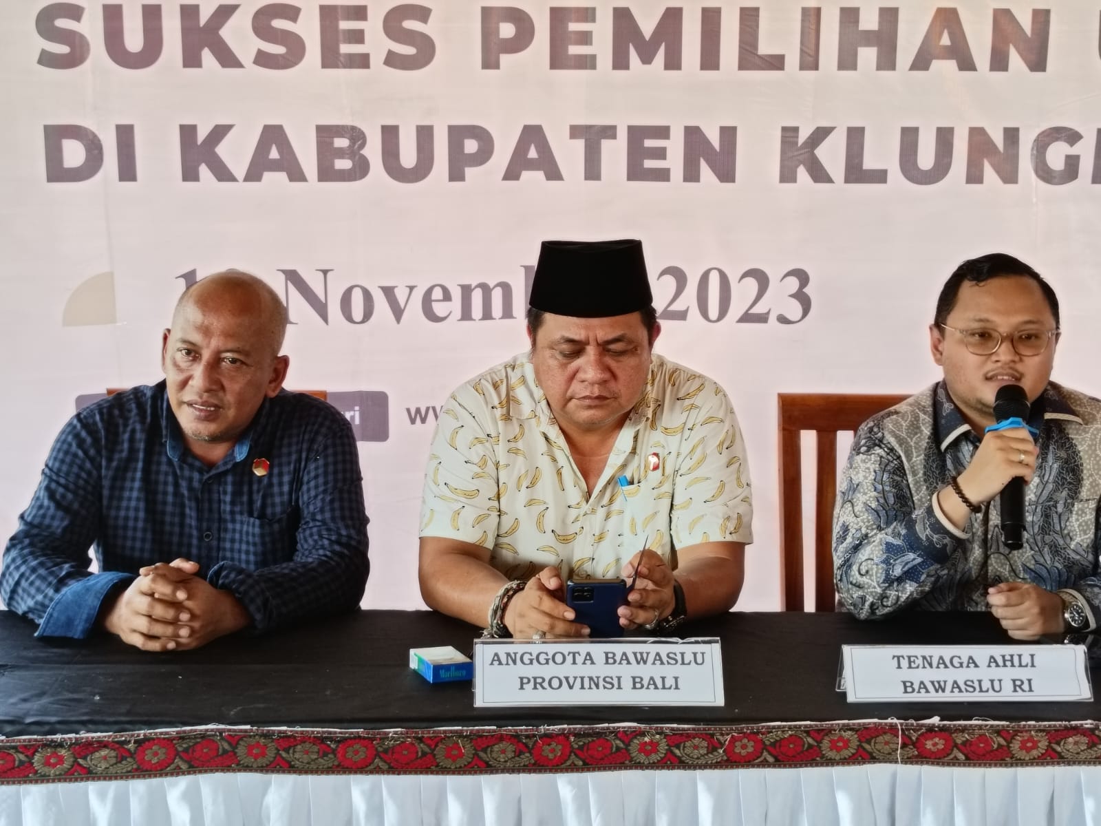 Tingkatkan Animo Masyarakat Awasi Pemilu , Bawaslu RI Sosialisasi Di Klungkung.