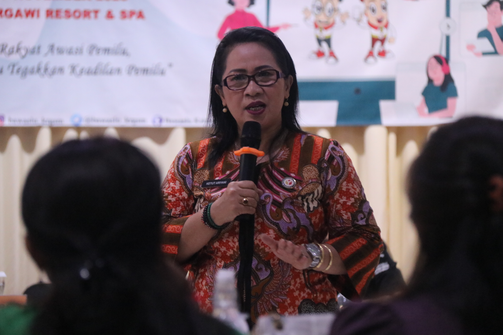 Dihadapan Kaum Hawa, Ariyani Sebut Peran Perempuan Memperkuat Legitimasi Proses Pemilu