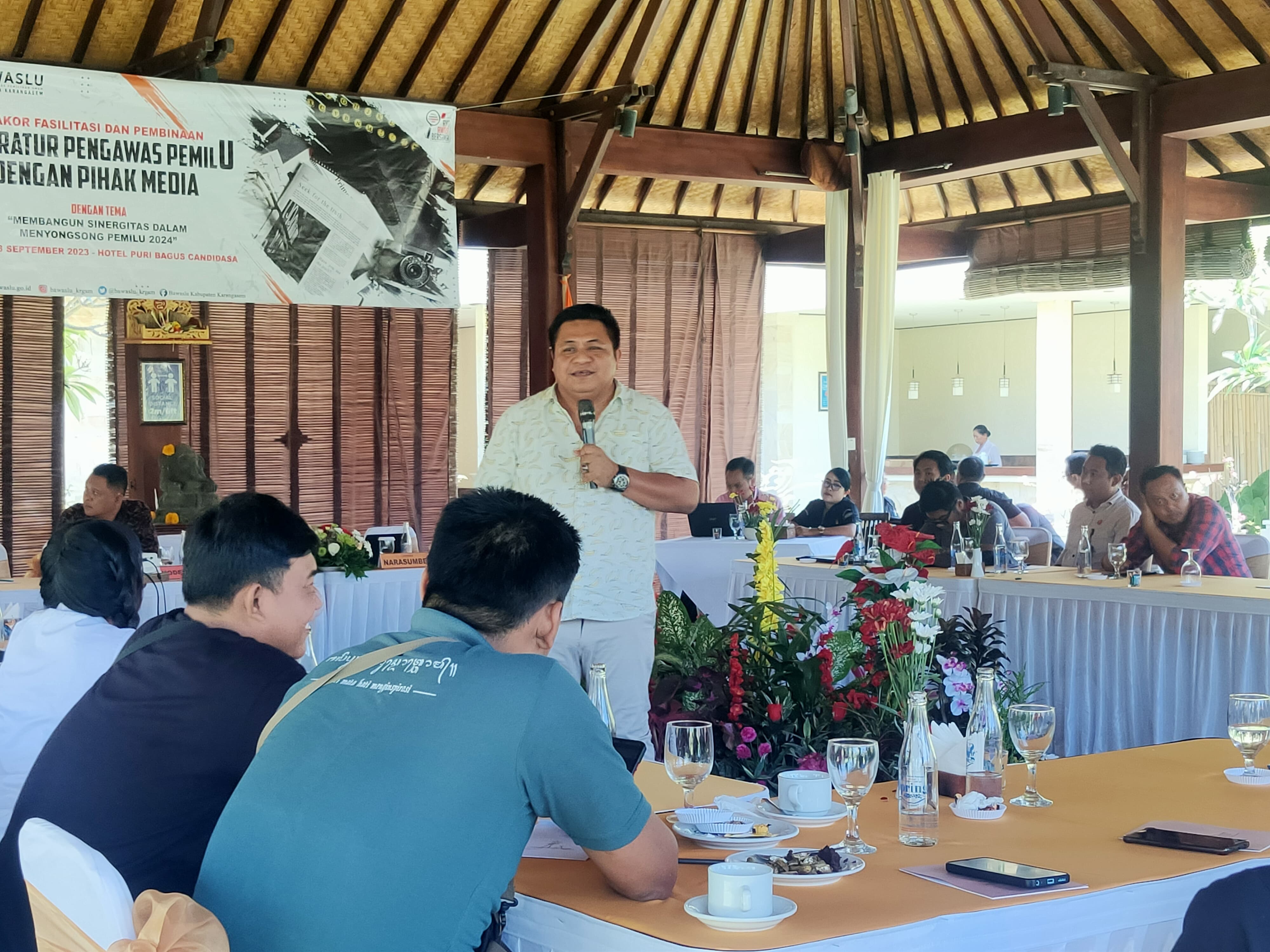 Jalin Sinergitas Bersama Pers, Putra Wiratma Ajak Media Edukasi Masyarakat