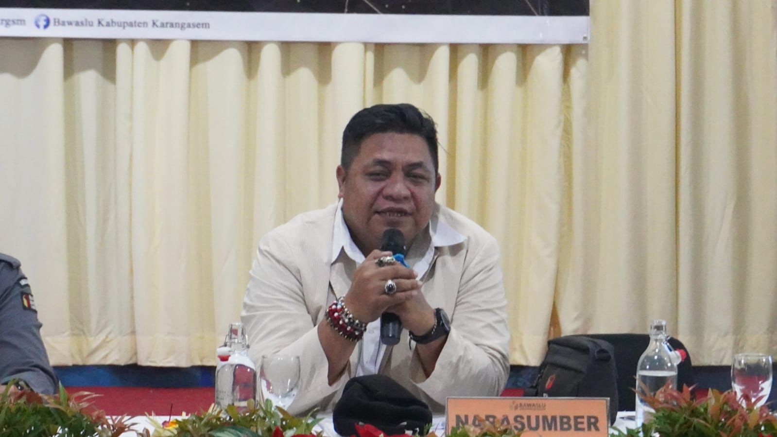 Hadiri Launching Kerawanan di Karangasem, Wiratma : Langkah Mitigasi untuk Wujudkan Iklim Politik Kondusif