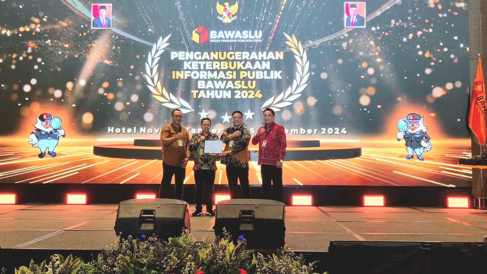 Peringkat II Penganugrahan PPID, Wirka Targetkan Pelayanan Informasi Lebih Maksimal Kedepannya.