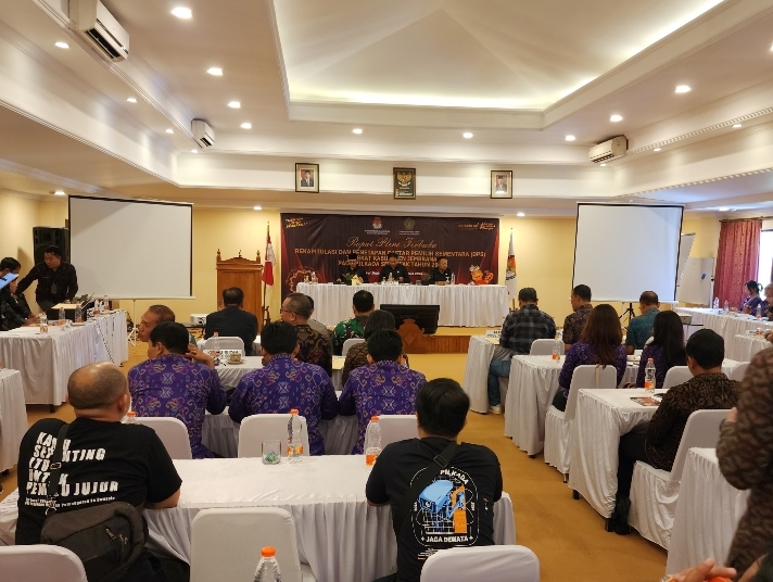 Bawaslu Bali Pantau Rapat Pleno Rekapitulasi dan Penetapan DPS Kabupaten Jembrana