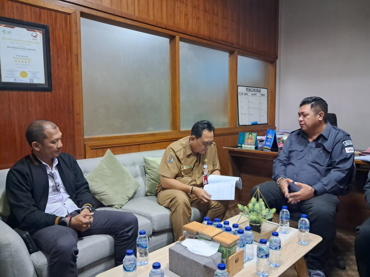 Bawaslu Bali Siapkan Pengawasan Melekat Terhadap Proses Persiapan Pemeriksaan Jasmani Cagub Bali.