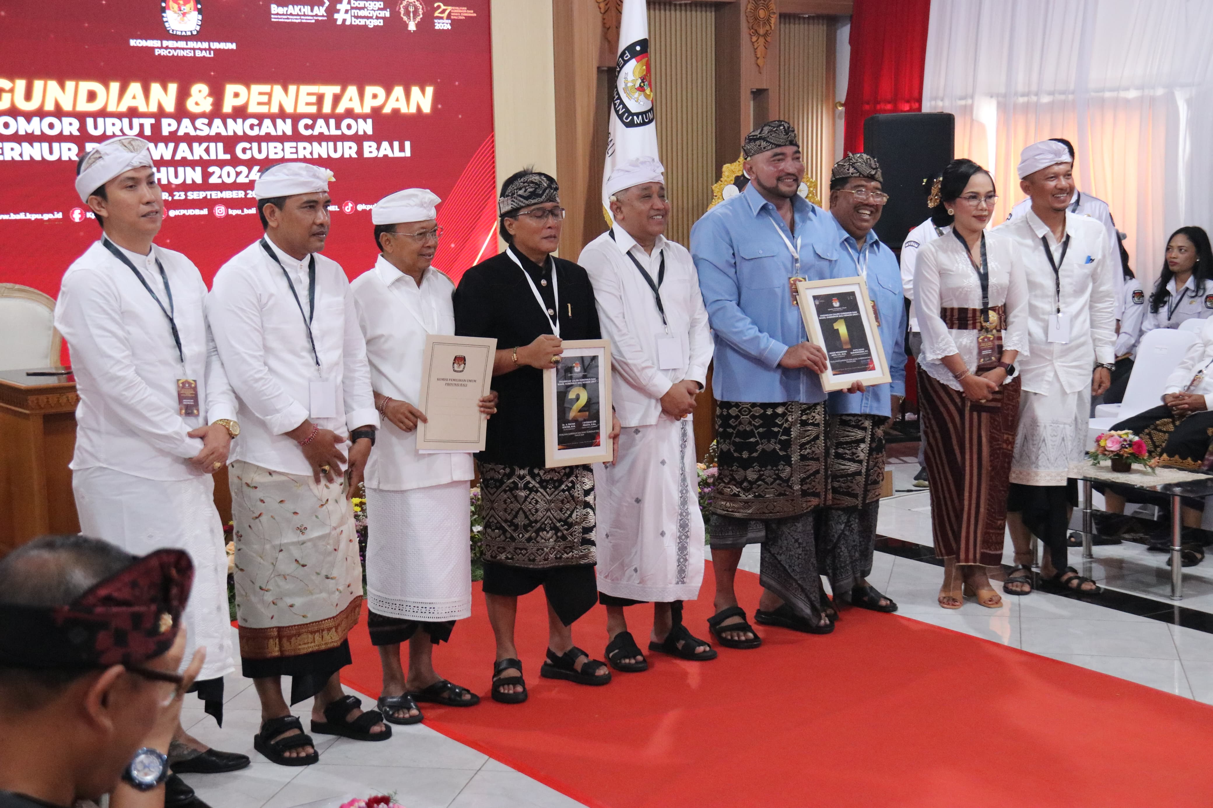 Nomor Urut Telah Diundi, Bawaslu Bali : Tidak Temukan Pelanggaran Prosedur