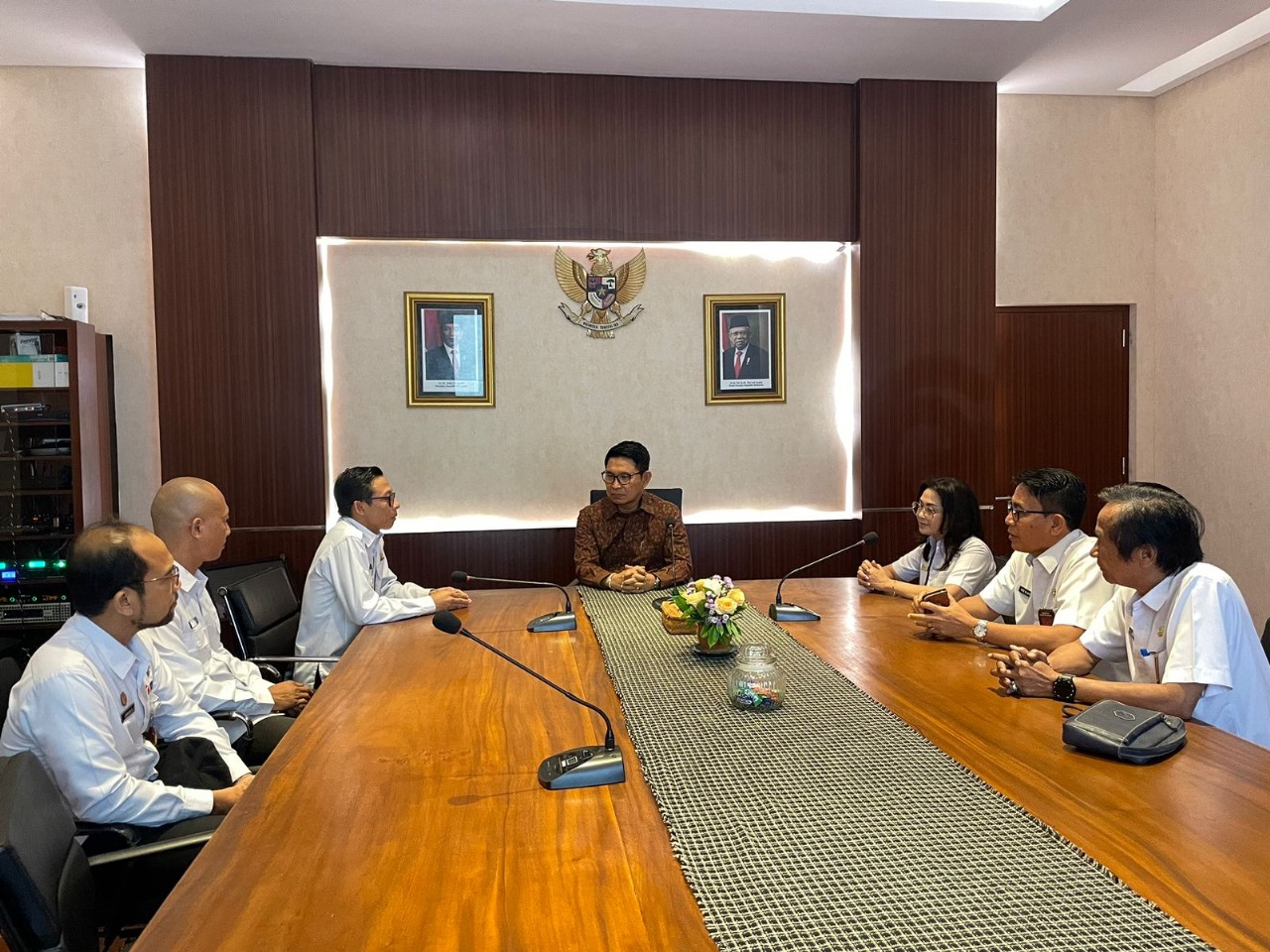 Sekda Adi Arnawa Pamitan di Puspem, Bawaslu Badung Awasi Netralitas ASN