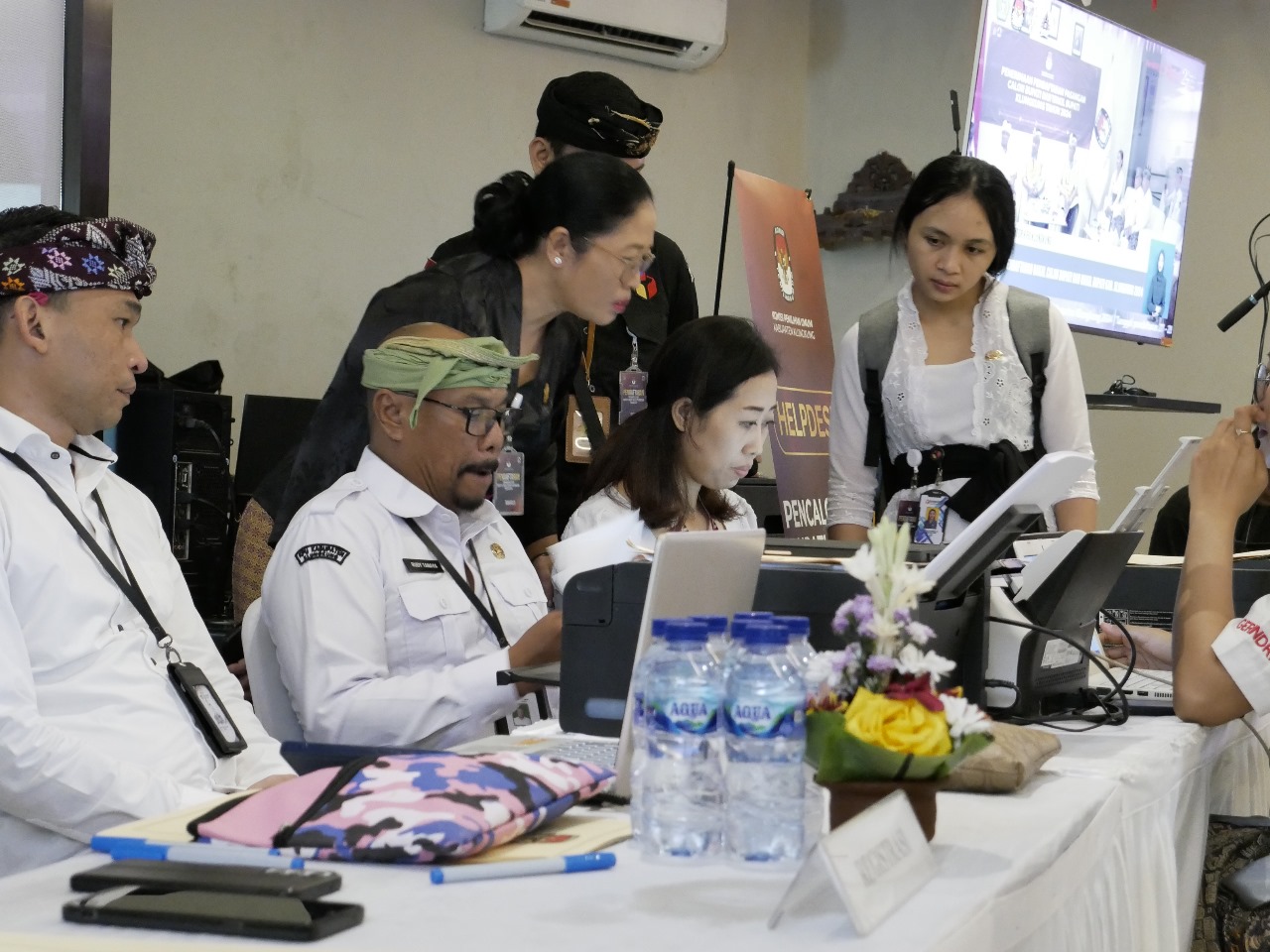 Bawaslu Klungkung Awasi Ketat Pendaftaran Paslon di Hari Terakhir 