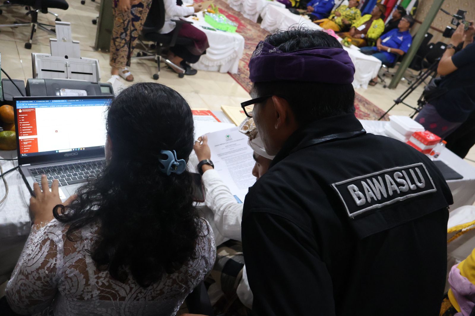 3 Pasangan Bakal Calon Mendaftar di Hari Terakhir, Bawaslu Bangli Lakukan Pengawasan Ketat