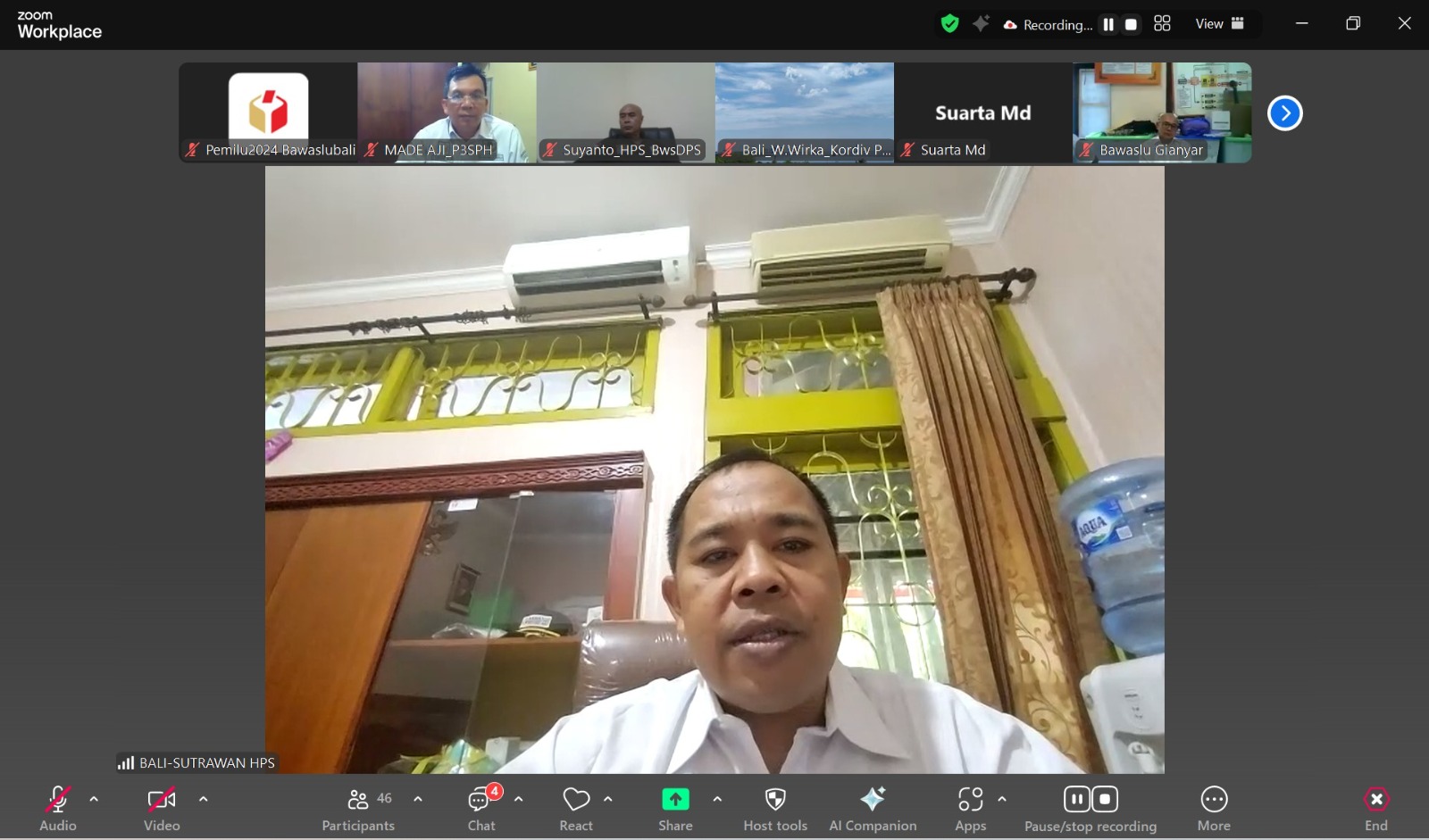 Pasca Pemilu Saatnya Kerja Kerja Demokrasi Untuk Meningkatkan Kualitas Pengawasan 