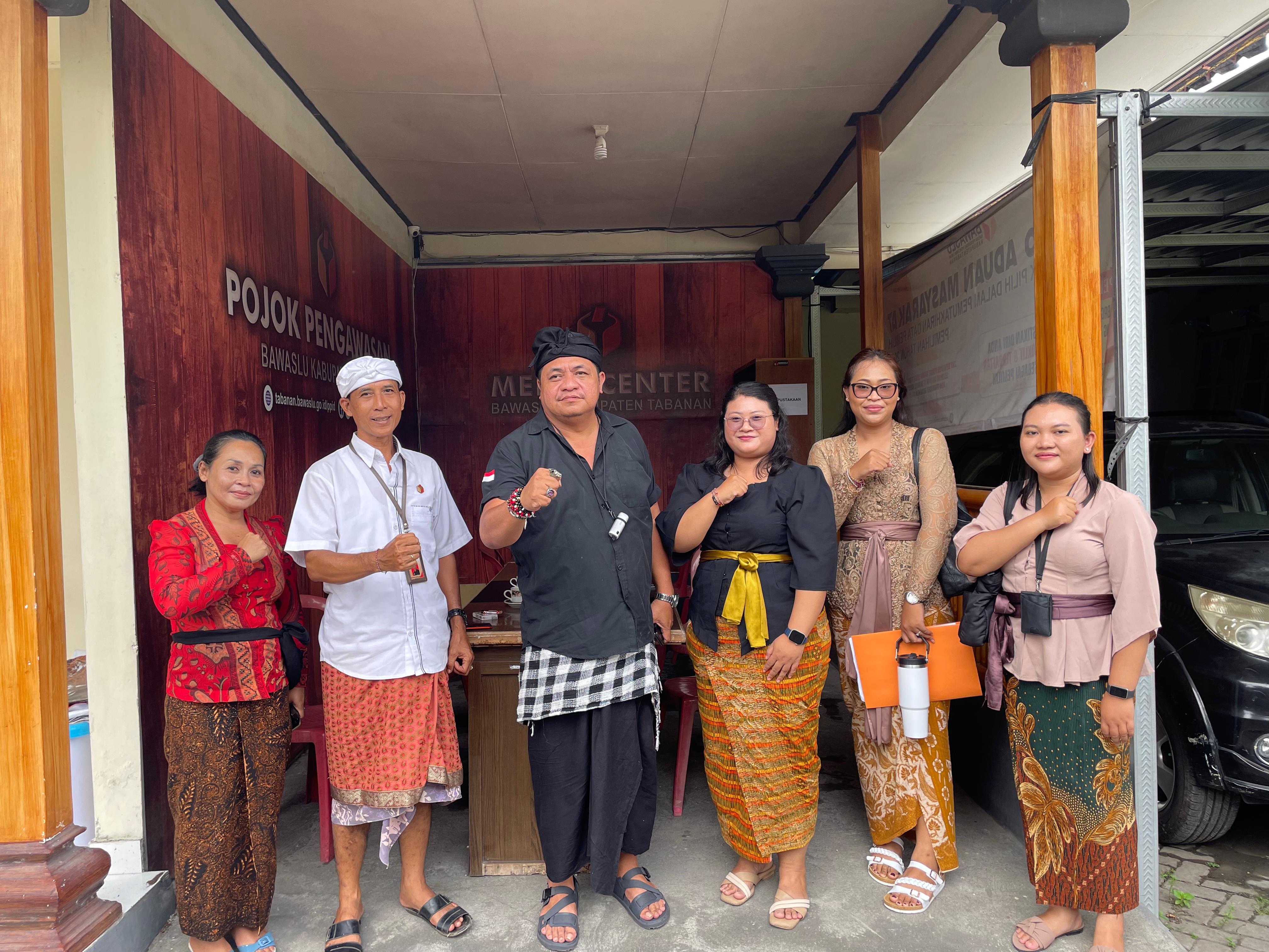 Monitoring di Tabanan, Bawaslu Bali Soroti Penguatan Administrasi dan Digitalisasi Arsip