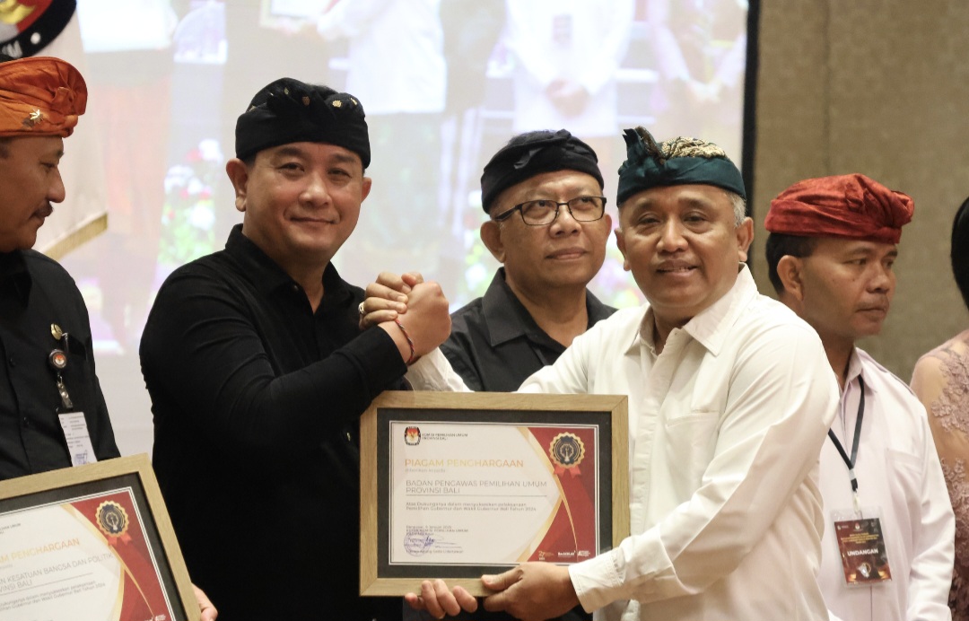 Koster-Giri Resmi Ditetapkan Sebagai Pemenang Pilgub Bali 2024 dengan 61,46 Persen Suara.