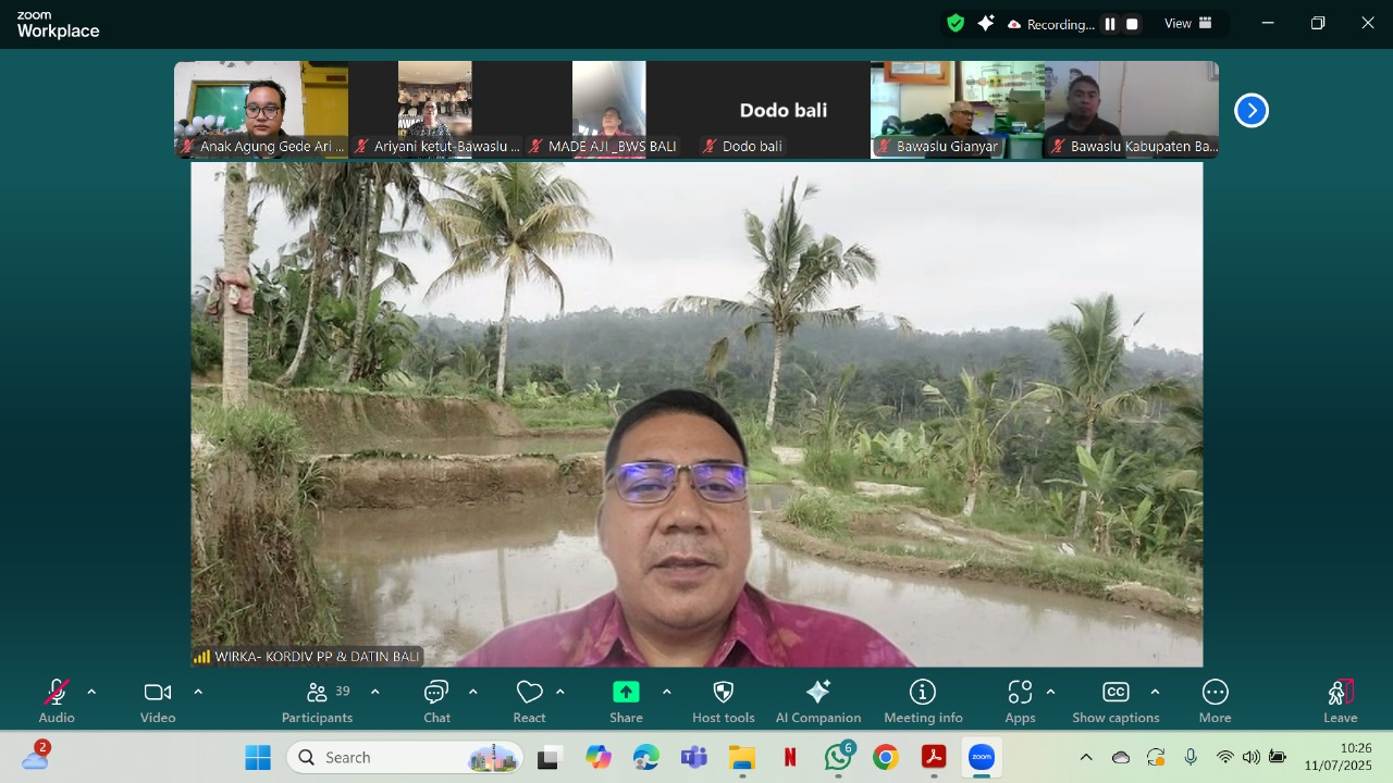 Bawaslu Bali Tekankan Standarisasi Pengelolaan Barang Dugaan Pelanggaran Pemilu