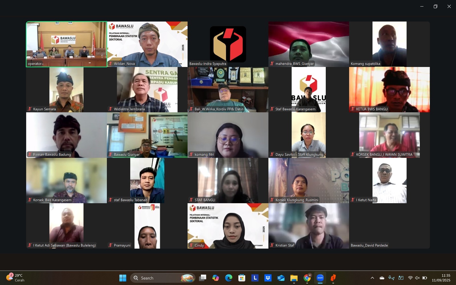 Integrasi Data Jadi Fondasi, Bawaslu Bali Mantapkan Implementasi Satu Data