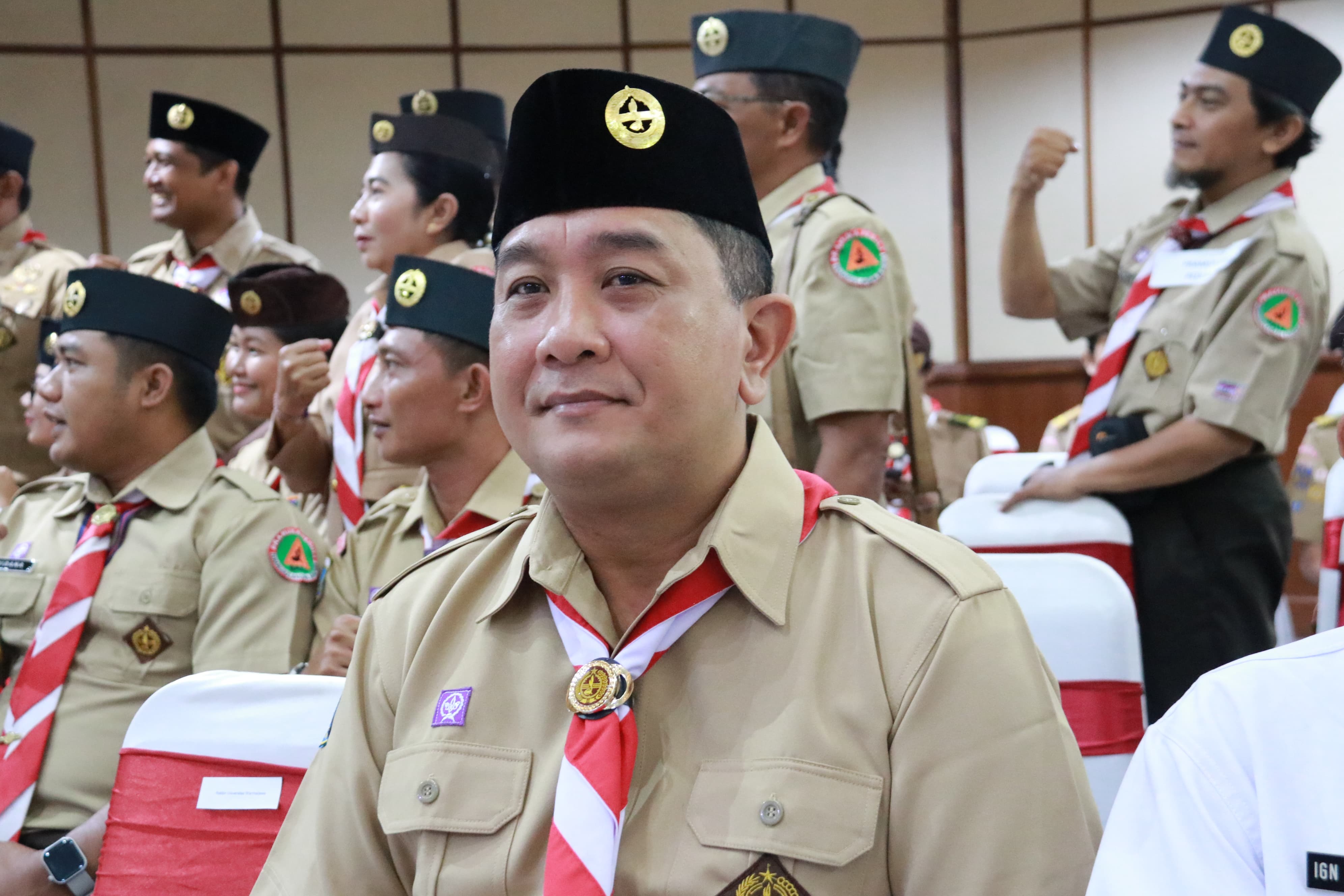 Ketua Bawaslu Bali Hadiri Pelantikan Pengurus Kwarda Bali Masa Bakti 2024–2029