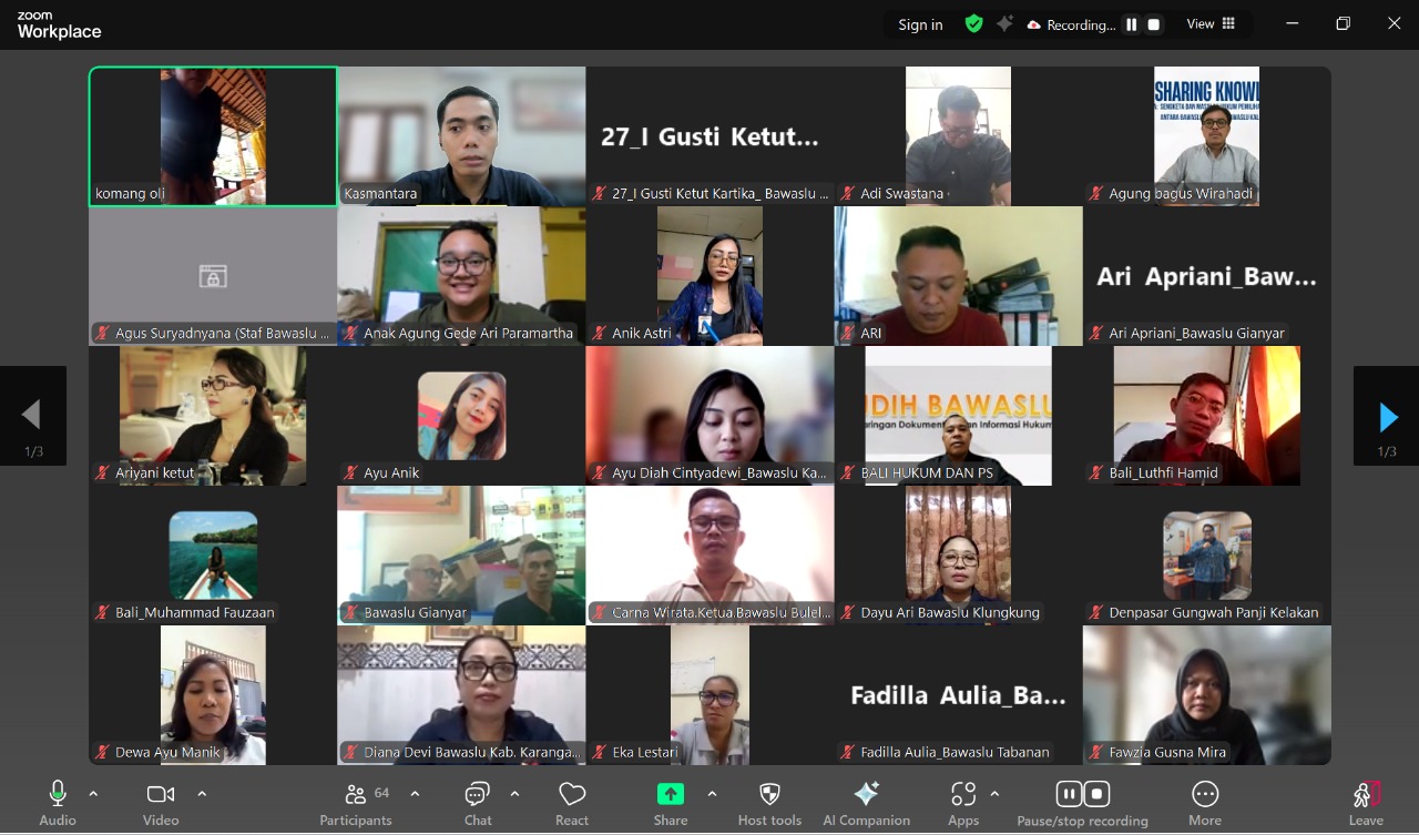 Buka Lebar Akses JDIH, Bawaslu Bali Dorong Optimalisasi Publikasi di Medsos