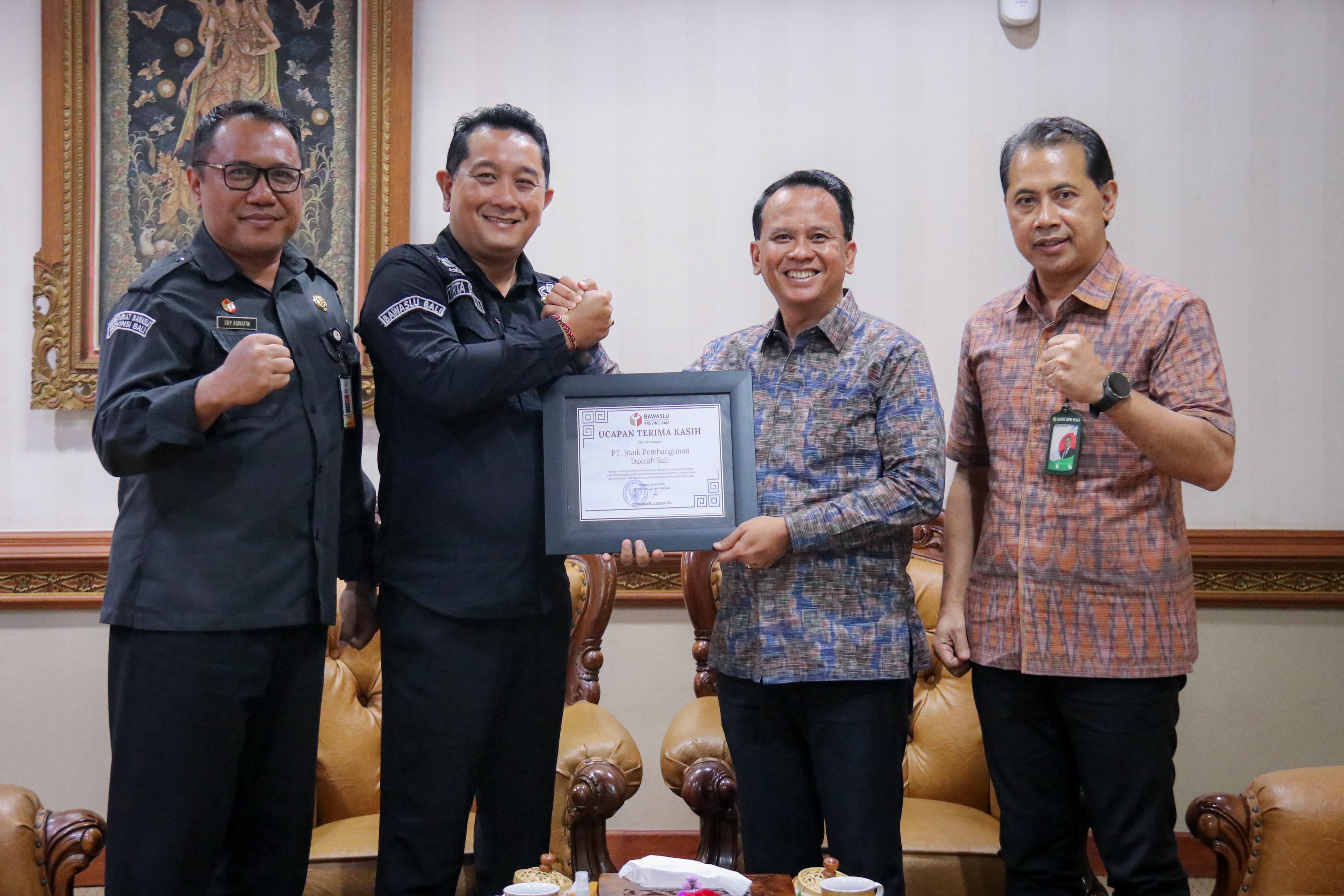 Bawaslu Bali Apresiasi Sinergi dengan BPD Bali dalam Sukseskan Pilkada Serentak 2024