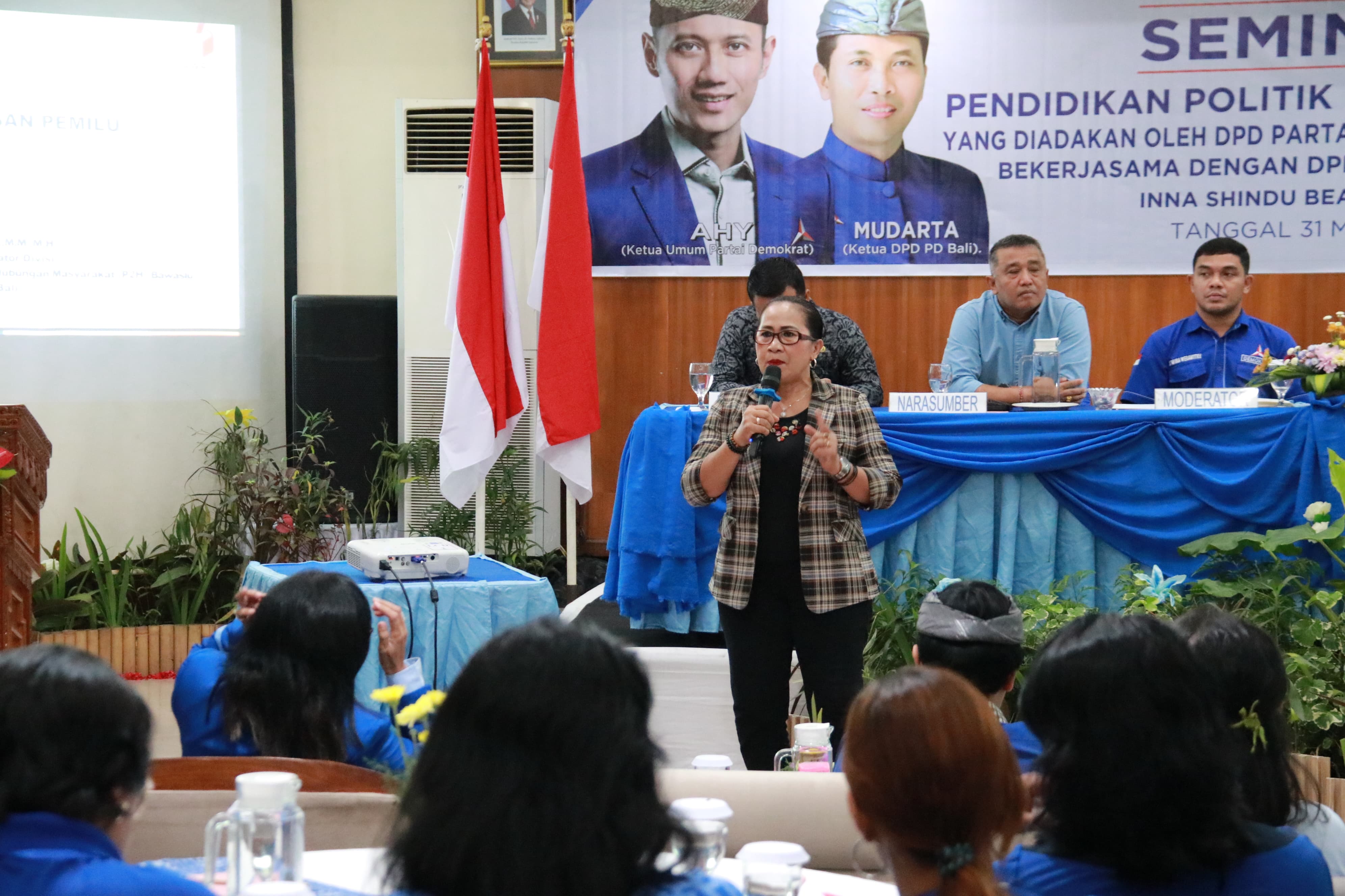 Ajak Kader Perempuan Melek Politik, Bawaslu Bali Tekankan Pentingnya Aksi Nyata Dalam Panggung Politik