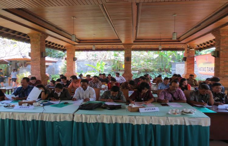 Bimbingan Teknis Pemuktahiran Data Pemilih dan Administrasi Keuangan Bagi Panwaslu Kecamatan Dalam Rangka Pemilihan Gubernur dan Wakil Gubernur Tahun 2018