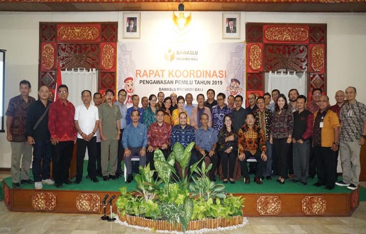 Identifikasi Masalah Pemilu Bawaslu Bali Gelar Rapat Koordinasi Pengawasan Tahapan Pemilu