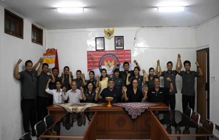 Kunjungan Sekjen Bawaslu RI Ke Kantor Panwaslu Kabupaten Gianyar