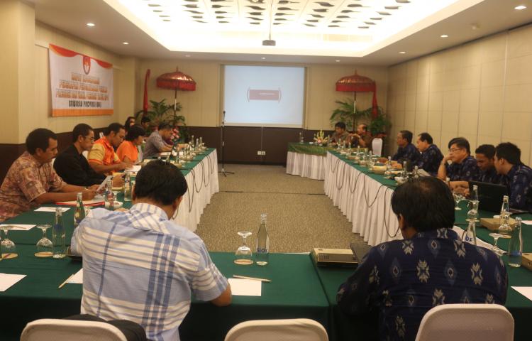 PERTAJAM PENGAWASAN POKJA KERJASAMA BADAN PENGAWAS PEMILU PROVINSI BALI GELAR RAKOR PERSIAPAN PENGAWASAN PEMILU