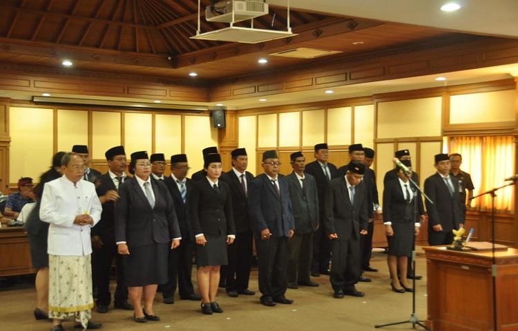  Pelantikan Panwascam dan Kepala Sekretariat se-Kabupaten Badung