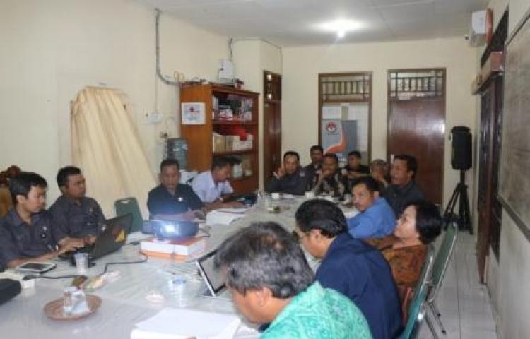 SATUKAN PEMAHAMAN, BAWASLU BALI LAKSANAKAN RAPAT KOORDINASI PENINDAKAN PELANGGARAN
