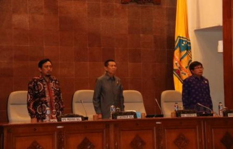 SETDA PROVINSI BALI LAKSANAKAN PEMAPARAN HUBUNGAN PEMERINTAH, ANTARA PEMERINTAH PUSAT, PEMERINTAH PROVINSI DAN PEMERINTAH KABUPATEN/KOTA