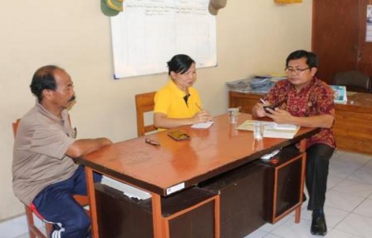 SUPERVISI REKRUTMEN PPL DAN TAHAPAN PEMUTAHIRAN DATA DP4 PEMILIHAN BUPATI DAN WALIKOTA DI KABUPATEN KARANGASEM TAHUN 2015