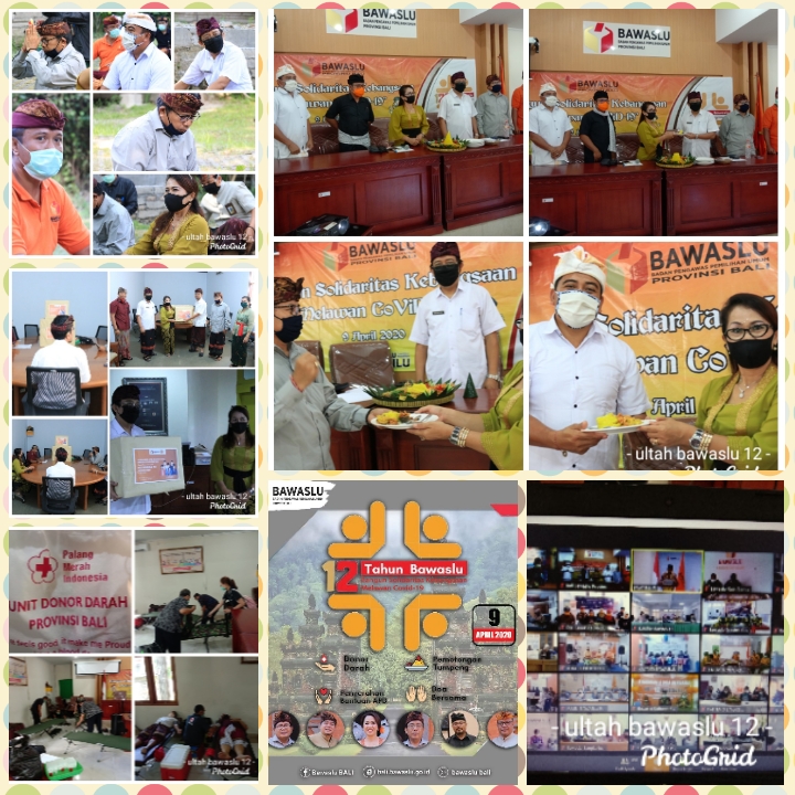 Perayaan Ulang Tahun Bawaslu ke 12 di Lingkungan Bawaslu Provinsi Bali