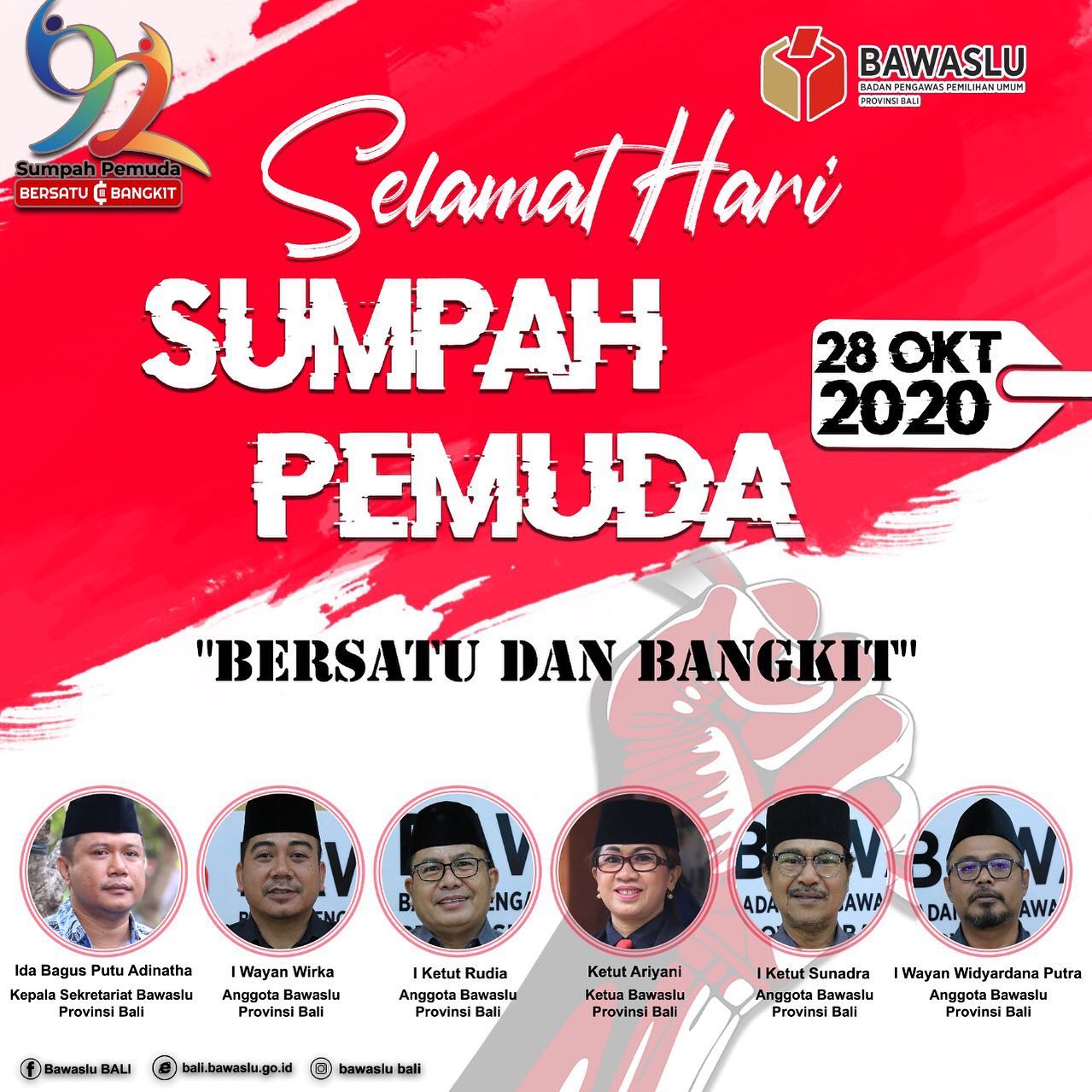 SELAMAT HARI SUMPAH PEMUDA