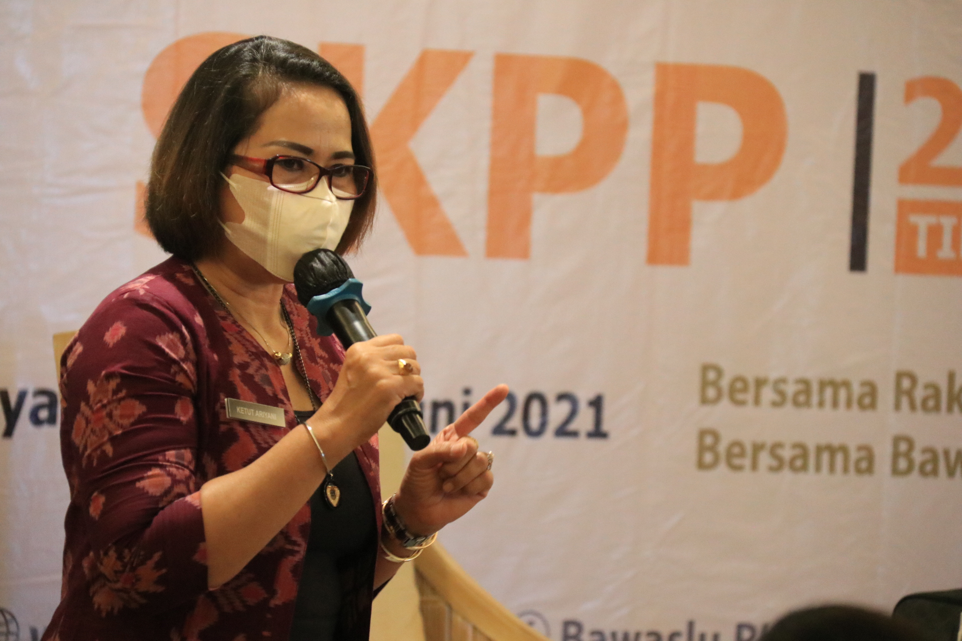 SKPP Dasar Hari Kedua. Ariyani : Buktikan Kalian Merupakan Kader Yang Berbicara Lantang Menolak Hal – Hal Yang Dapat Merusak Demokrasi