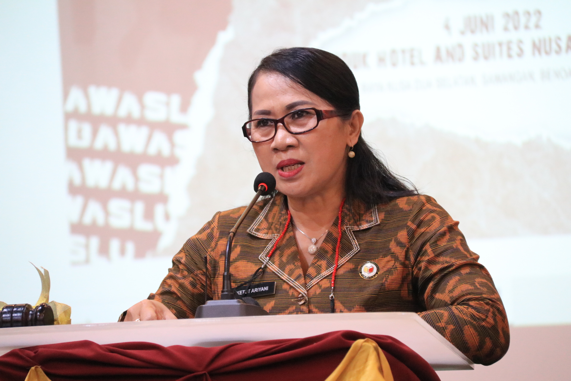 Sosialisasi Pengawasan Partisipatif, Ariyani : Pemilu Sukses Adalah Hasil Dari Kontribusi Masyarakat Aktif