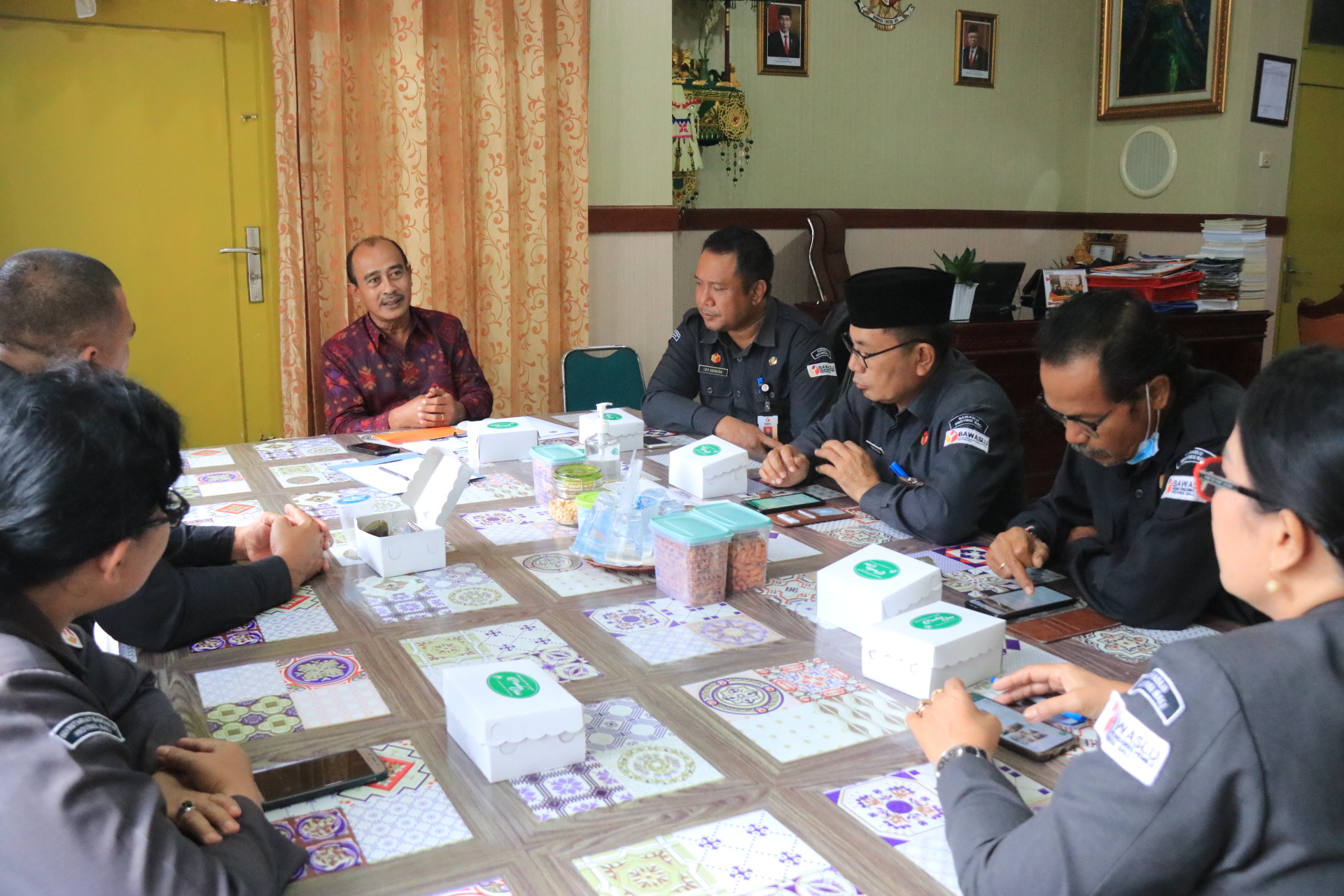 Bawaslu Bali Terima Unud Dalam Rangka MBKM