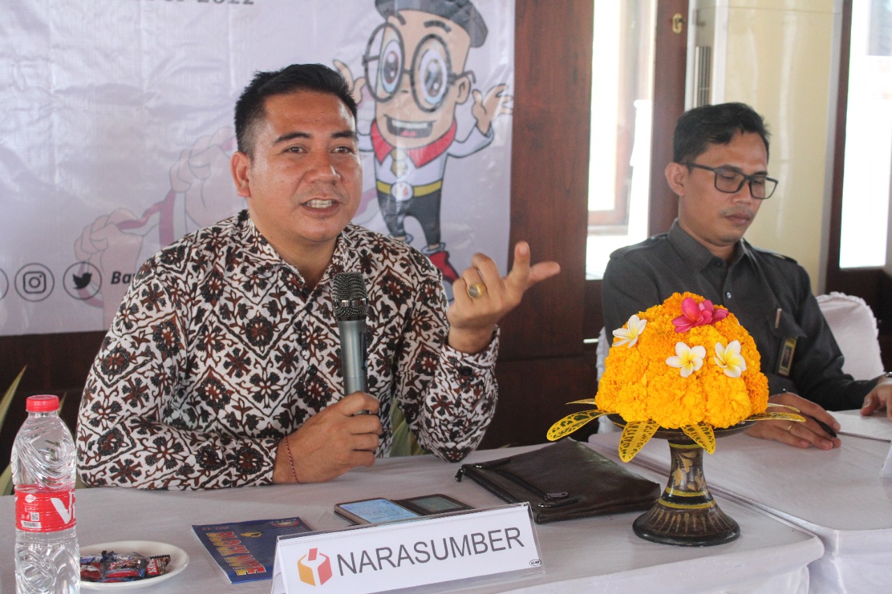 Panwaslu Kecamatan Miliki Kewenangan Terima Laporan Pelanggaran Pemilu. Bawaslu Bali ingatkan Tentang Kajian Awal