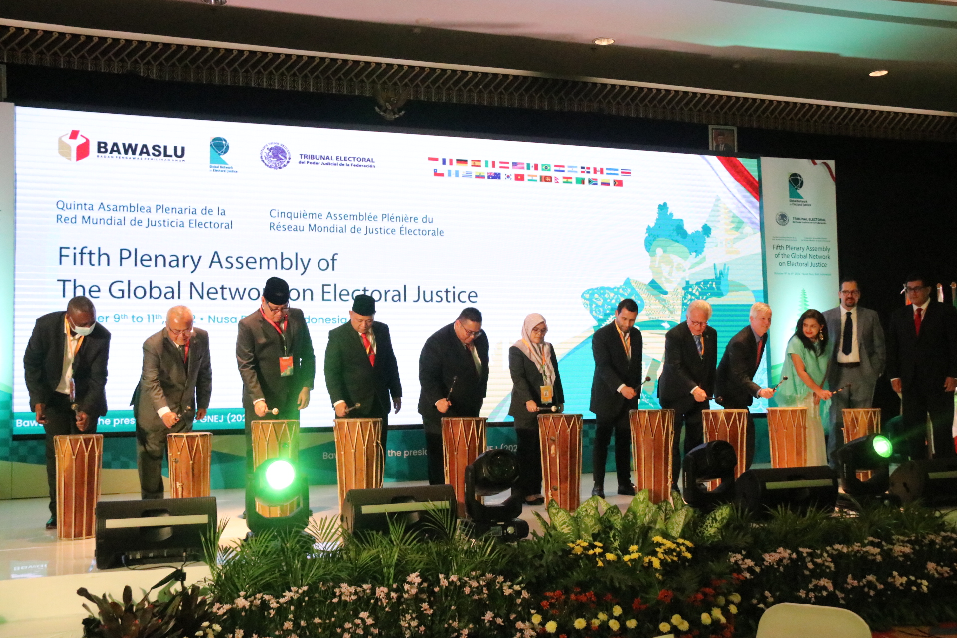 Buka Pleno Kelima GNEJ , Bagja Harap Pengadil Kepemiluan Lindungi Hak Pemilih