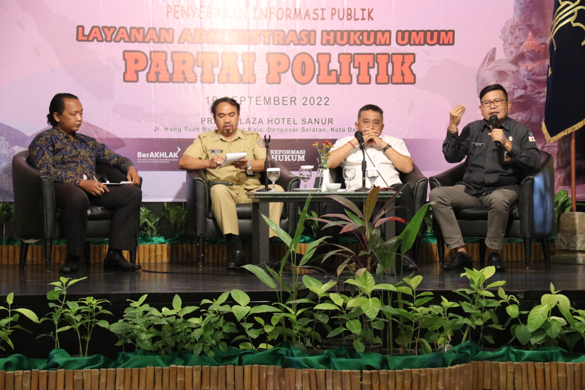 Dari FGD Layanan Informasi Publik, Rudia Tekankan Fungsi Pencegahan Ke Parpol