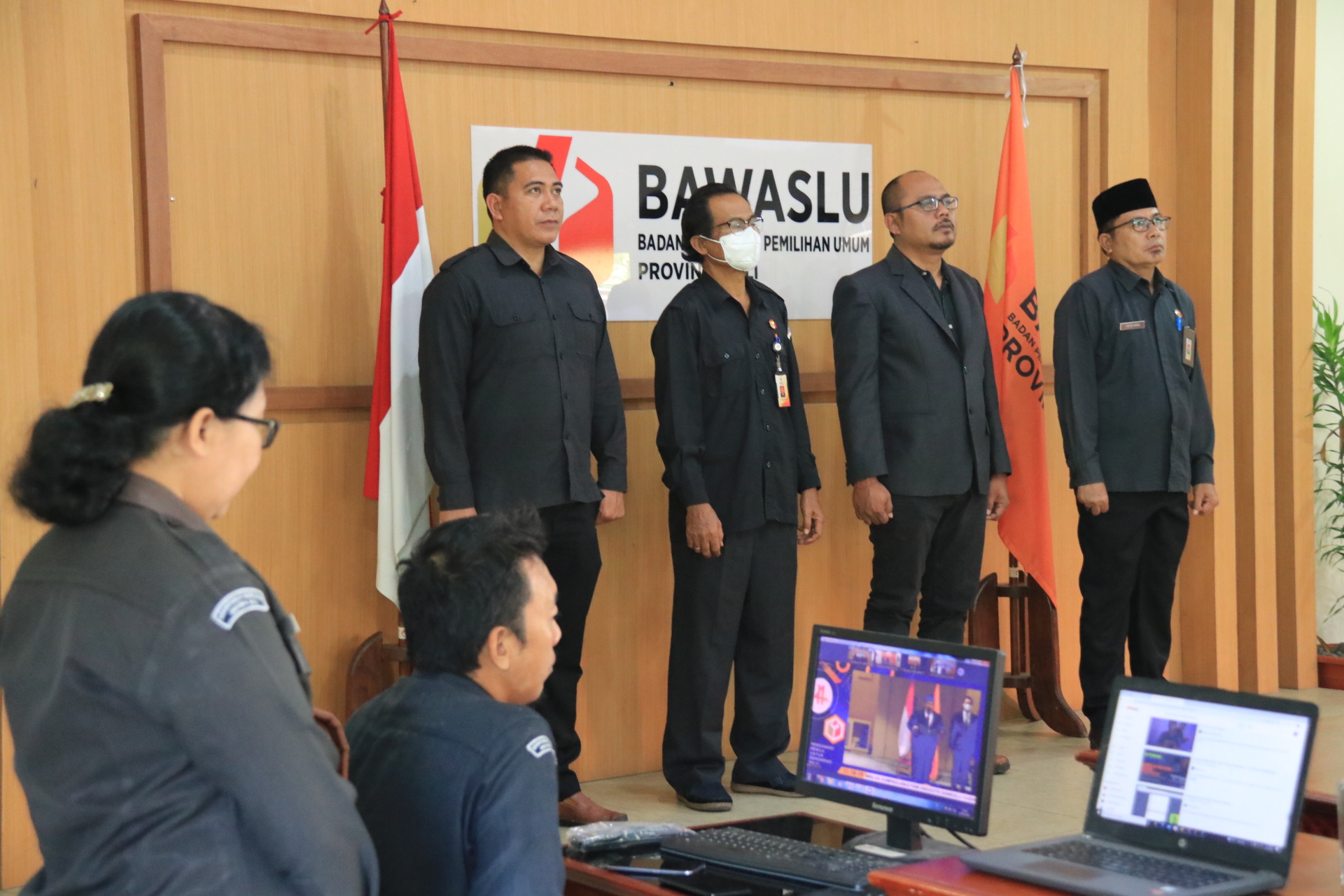 Rahmat Bagja Lantik PAW Anggota Bawaslu Kabupaten Tabanan