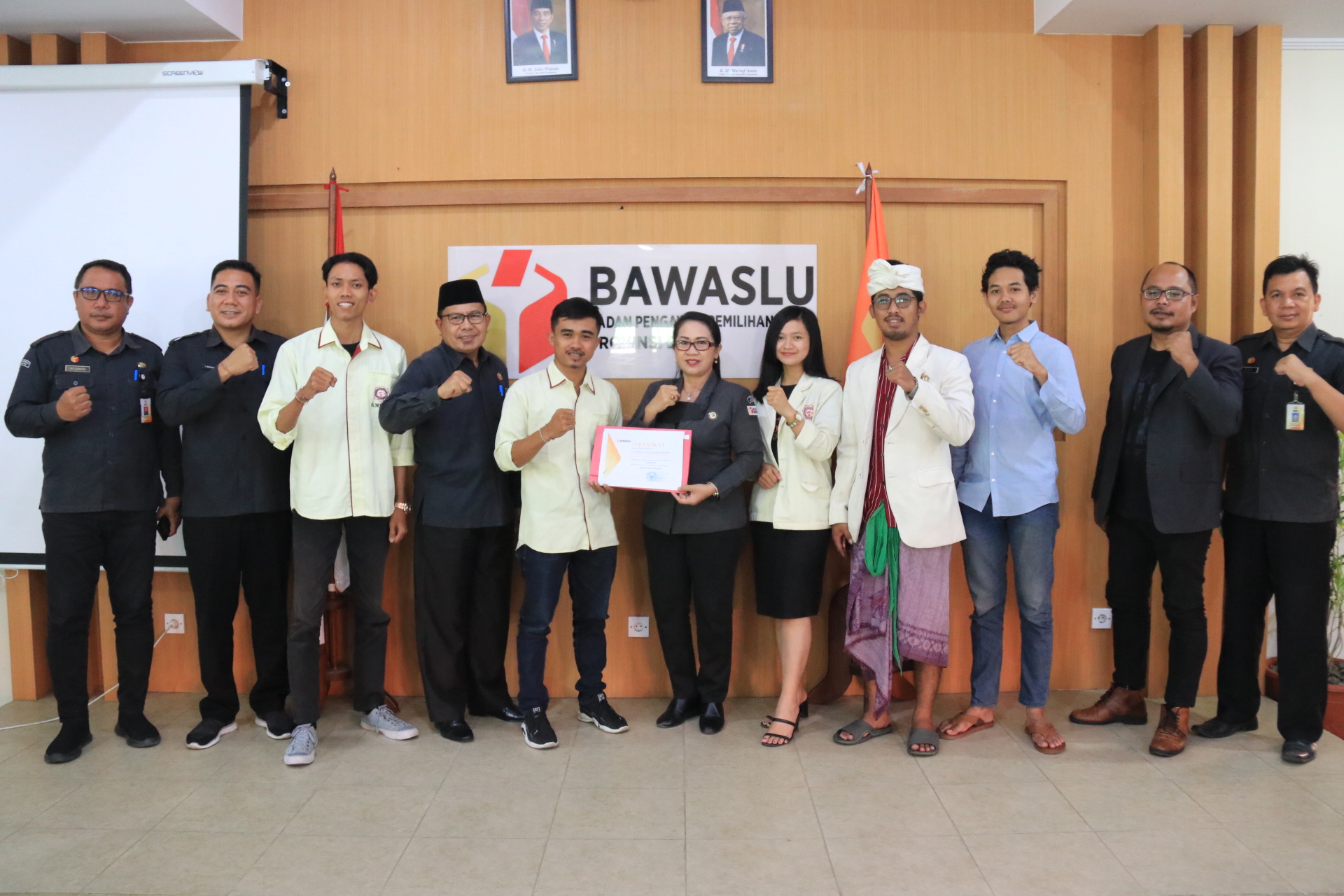 KMHDI Jadi Pemantau Ke -2 Yang Lakukan Audiensi Dengan Bawaslu Bali