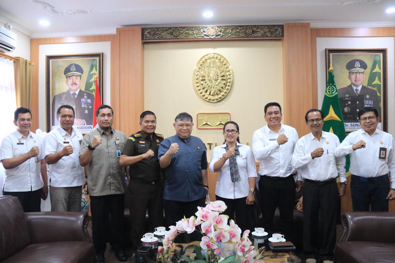 Audeinsi Dengan Kajati, Bawaslu Bali Kantongi Dukungan Penuh Kejati Bali