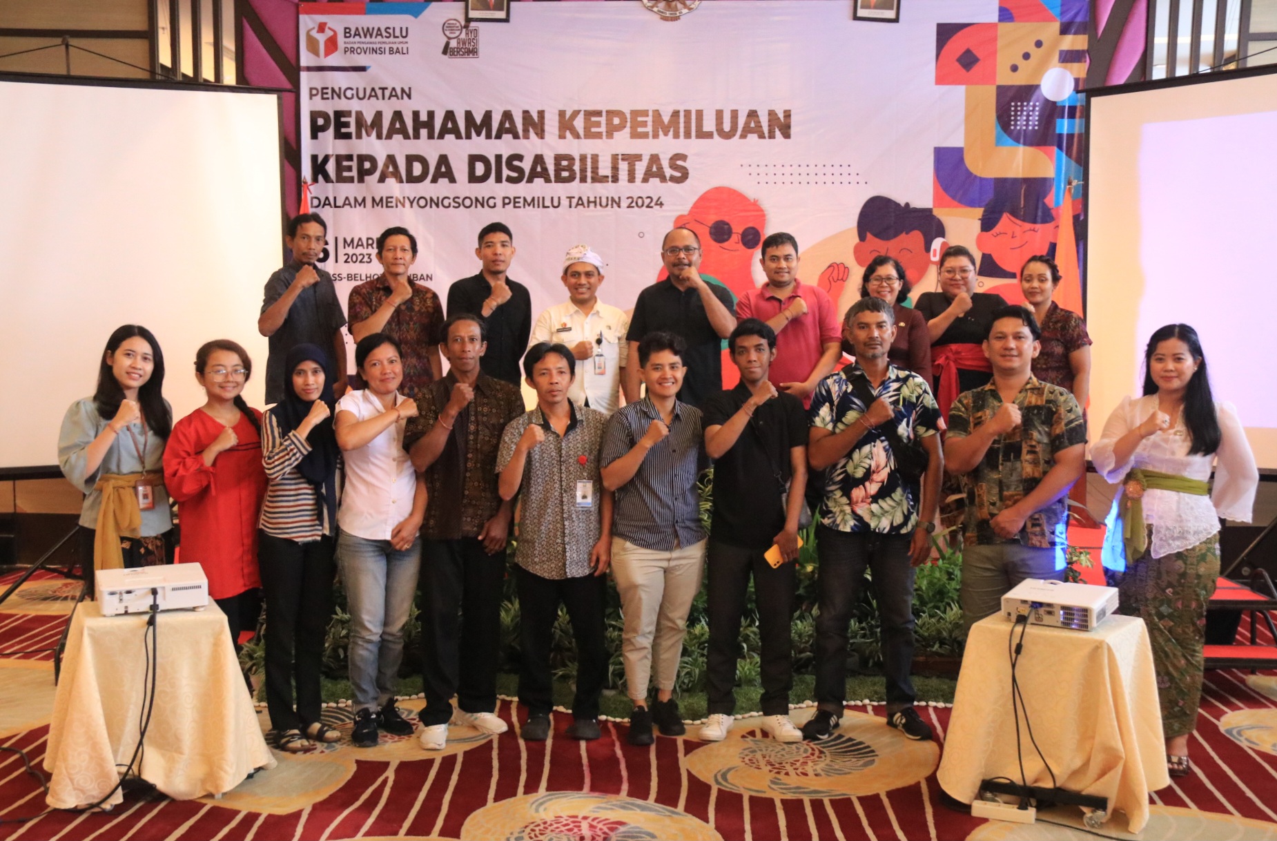 Bawaslu Bali Berkomitmen Beri Porsi Lebih Untuk Sosialisasi Disabilitas