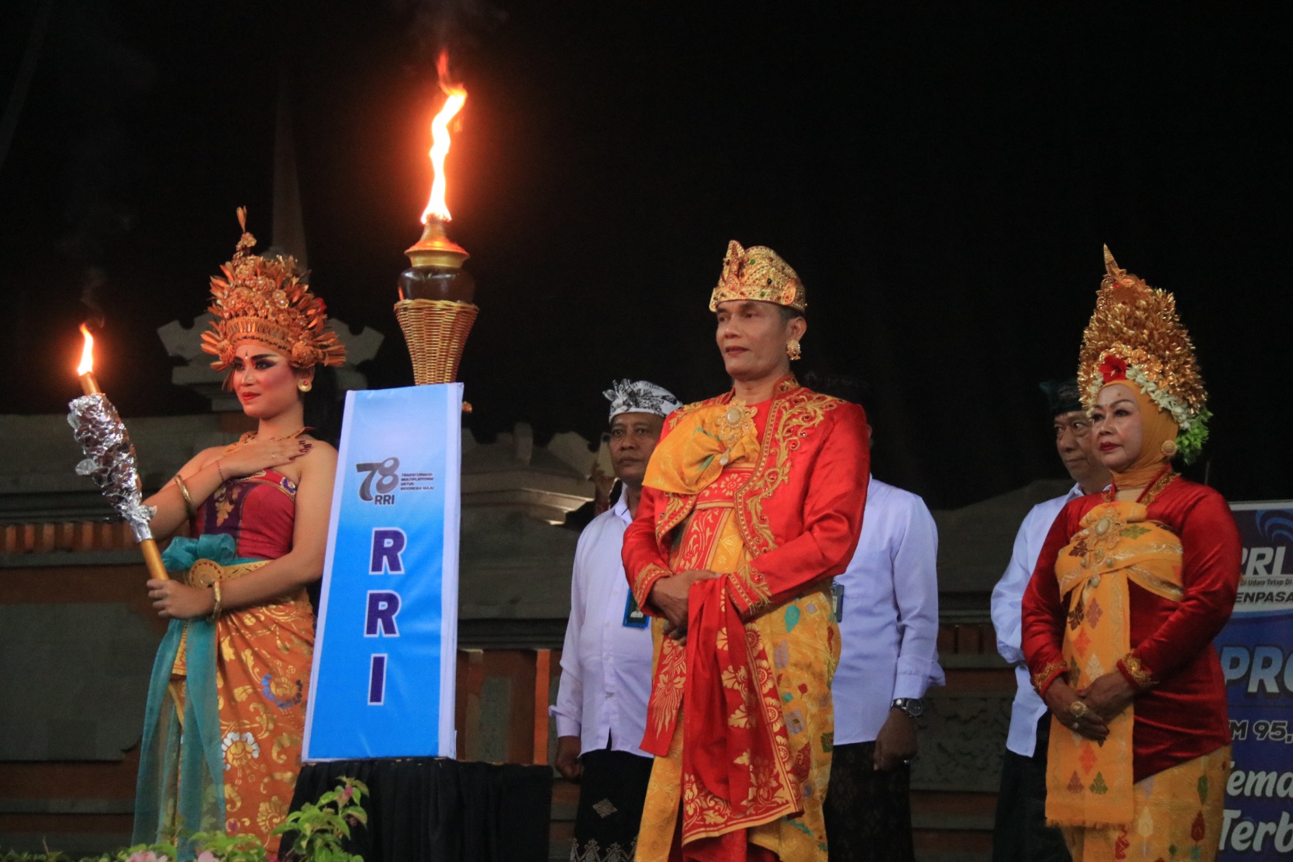 Bawaslu Bali Hadiri Peringatan Hari Radio Ke-78 