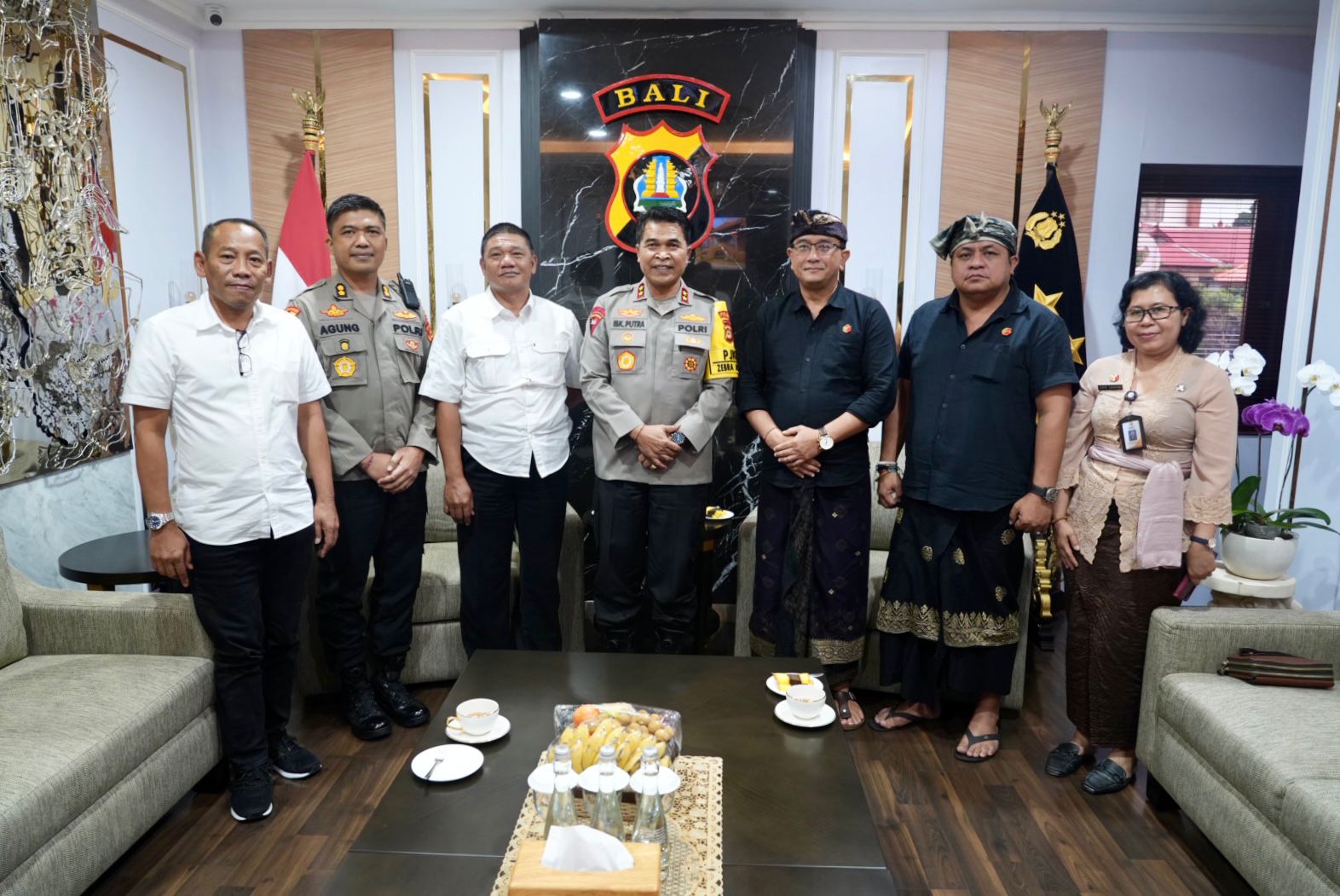 Lakukan Audiensi, Bawaslu Bali Tingkatkan Sinergi Dengan Polda Bali