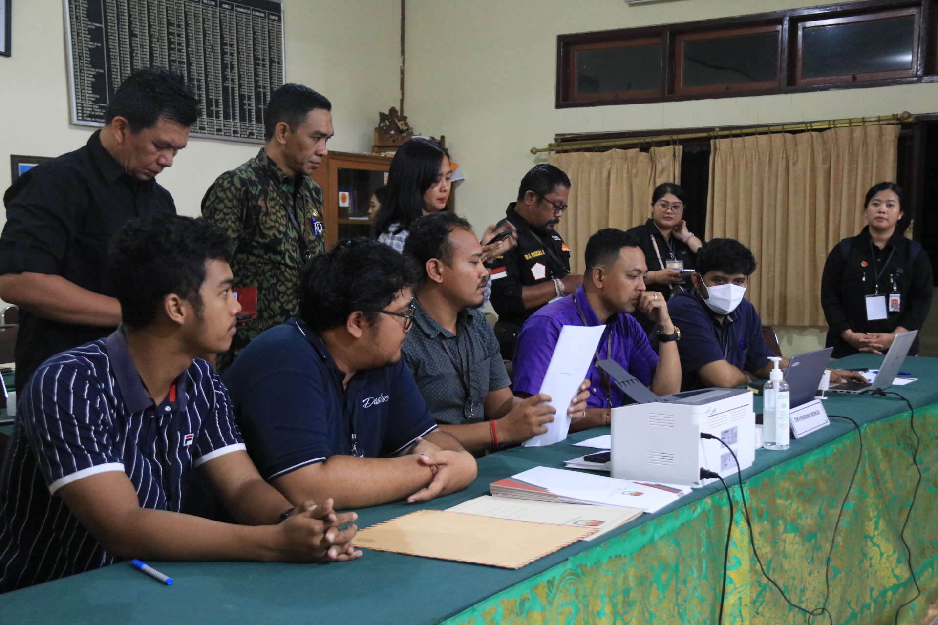 Bawaslu Bali Awasi Proses Perbaikan Dan Penyerahan Dukungan Pemilih Perbaikan Kesatu Balon DPD